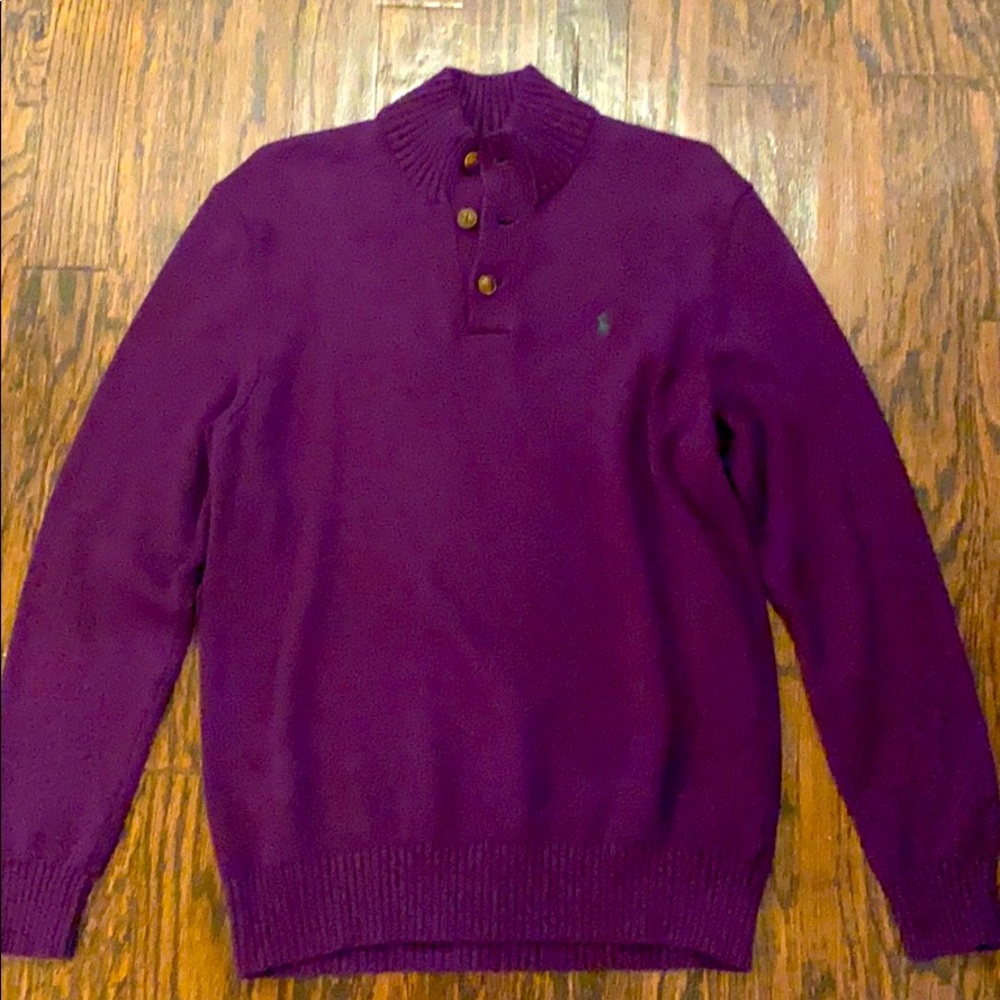 Men’s Ralph Lauren Polo 3-Button Pullover. L